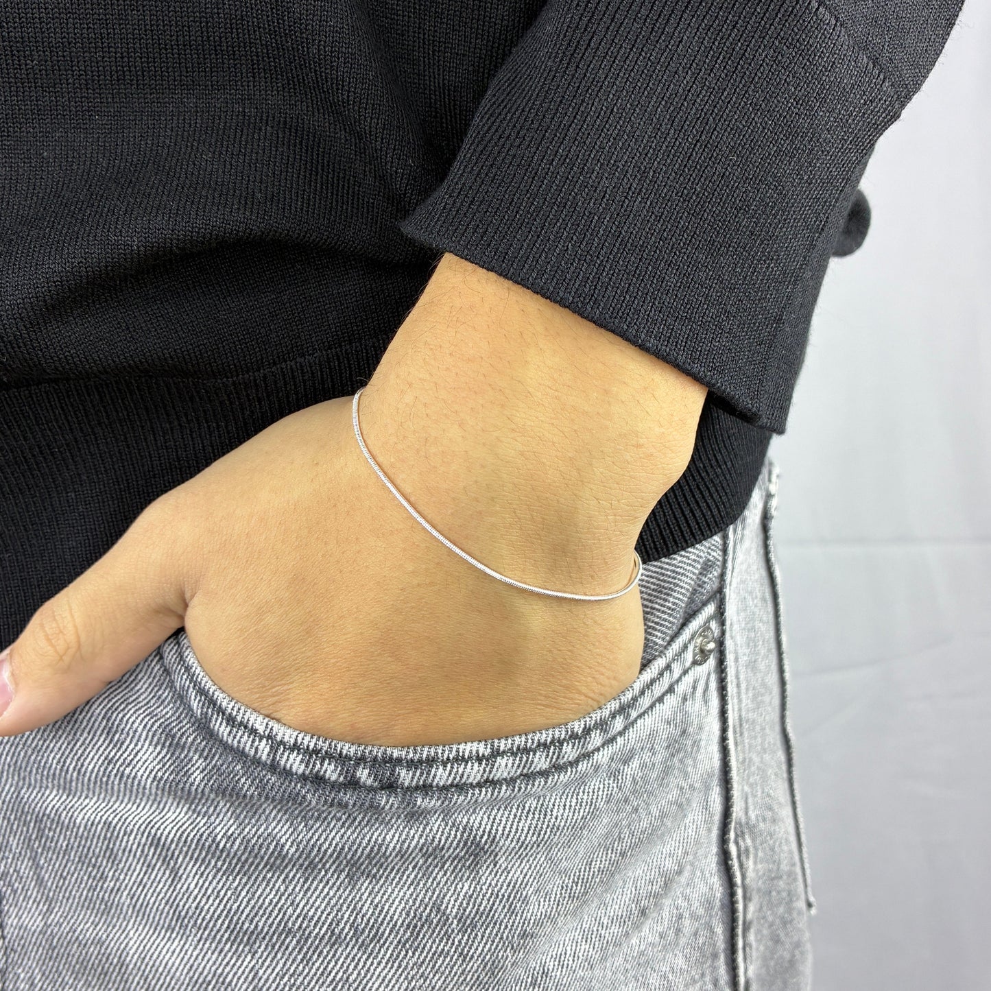 Pulsera Lisa - 1MM