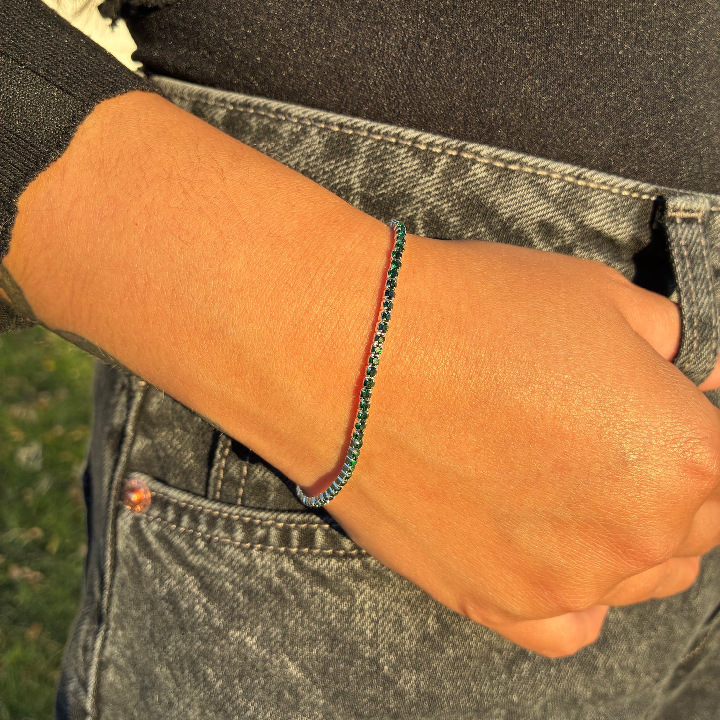 Pulsera Tennis Elasticada