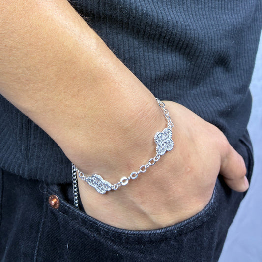 Pulsera Tennis Van Cleef Élance