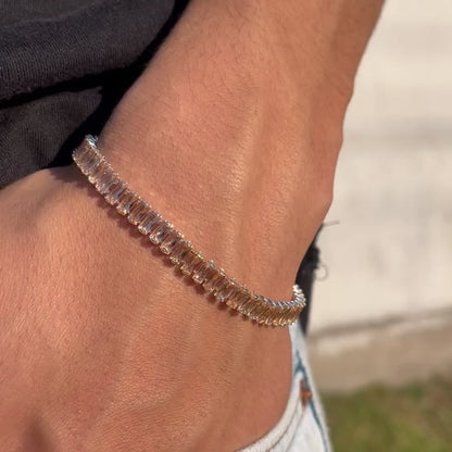 Pulsera Tennis Rectángulos