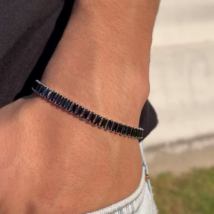 Pulsera Tennis Rectángulos